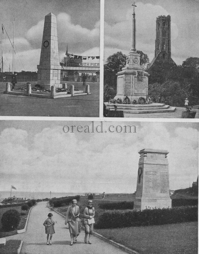 THREE EAST ANGLIAN MEMORIALS: HUNSTANTON, LOWESTOFT AND KING'S LYNN THREE EAST ANGLIAN MEMORIALS: HUNSTANTON, LOWESTOFT AND KING'S LYNN