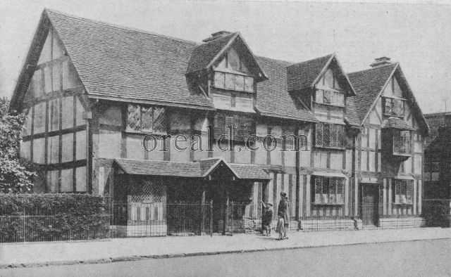 ENGLAND'S SHRINE OF WORLD-PILGRIMAGE: SHAKESPEARE'S BIRTHPLACE ENGLAND'S SHRINE OF WORLD-PILGRIMAGE: SHAKESPEARE'S BIRTHPLACE