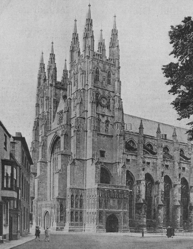 CANTERBURY'S GREAT SHRINE FOR PILGRIMS OF TO-DAY AND YESTERDAY CANTERBURY'S GREAT SHRINE FOR PILGRIMS OF TO-DAY AND YESTERDAY