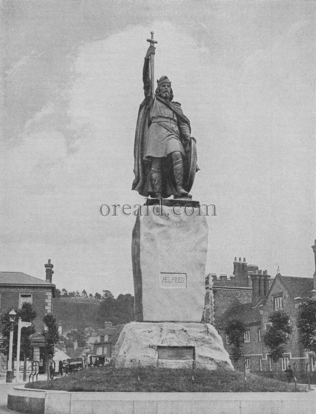 Statue of King Alfred at his Capital and Home Statue of King Alfred at his Capital and Home