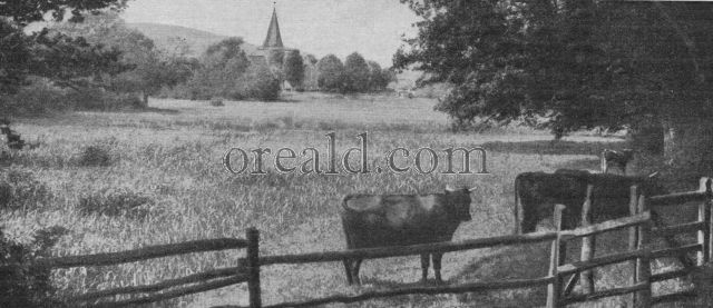 Alfriston, in the Cuckmere valley, an ancient Saxon centre Alfriston, in the Cuckmere valley, an ancient Saxon centre