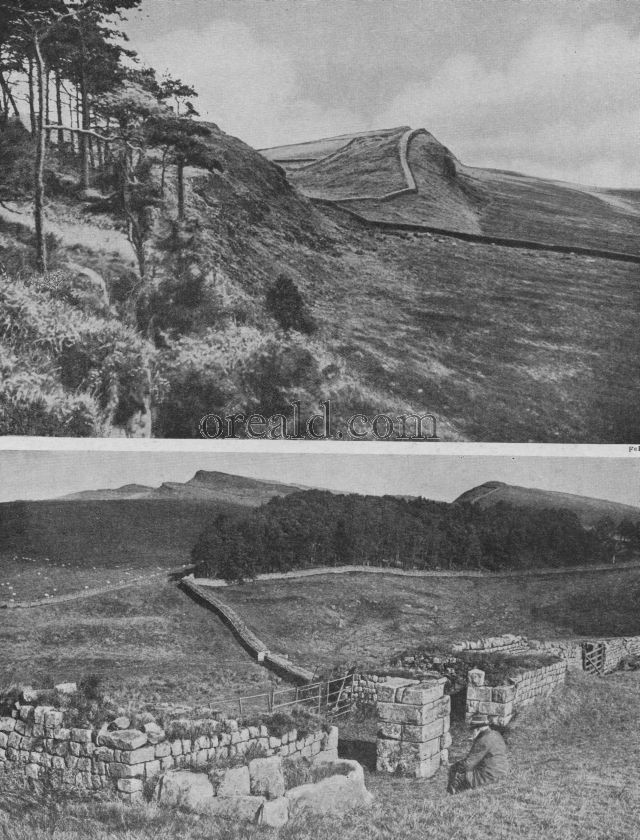 North Gate at Borcovicus: The wall at Housestand North Gate at Borcovicus: The wall at Housestand