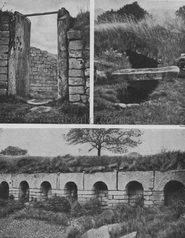 Entrance to the Bath House and the Treasury Entrance to the Bath House and the Treasury