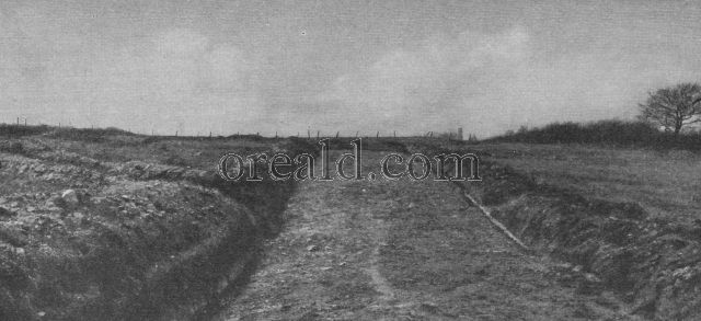 Military road at Bar Hill Camp, near Glasgow Military road at Bar Hill Camp, near Glasgow