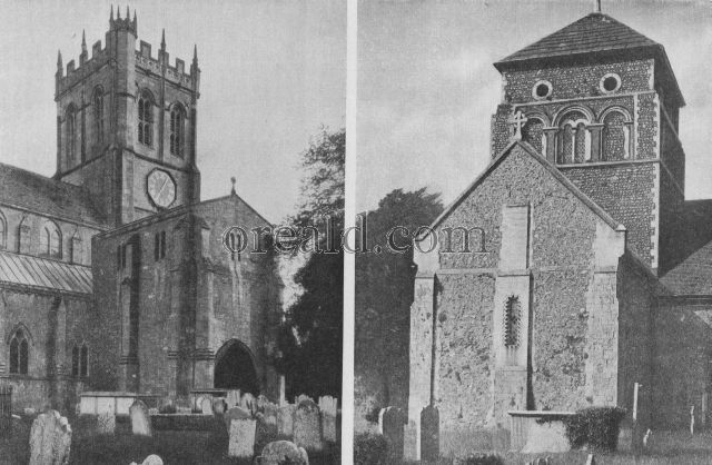 Christchurch Priory, Englands longest Parish Church: Old Shoreham Church Christchurch Priory, Englands longest Parish Church: Old Shoreham Church