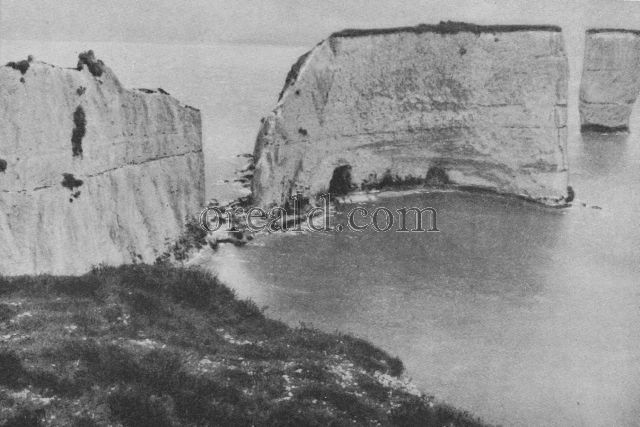 The Foreland, Swanage, where the Sea has got behind the Land The Foreland, Swanage, where the Sea has got behind the Land