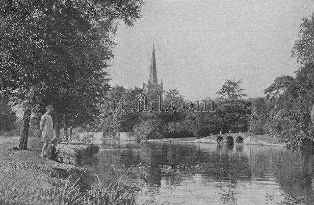 AVON WATERS GO SOFTLY BY THE CHURCH WHERE SHAKESPEARE LIES AVON WATERS GO SOFTLY BY THE CHURCH WHERE SHAKESPEARE LIES